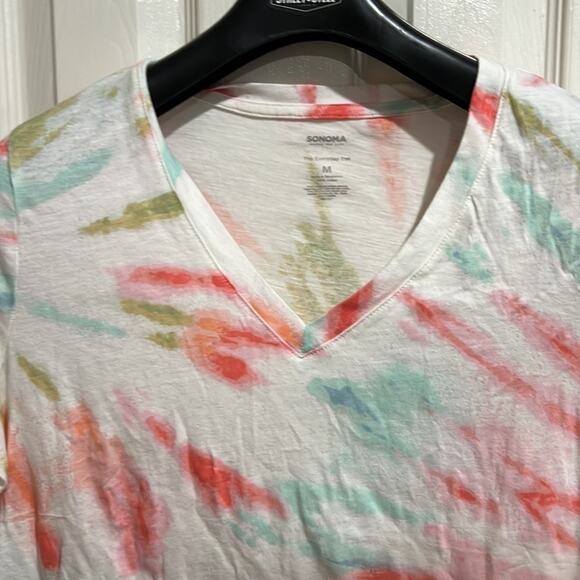SONOMA Women's V-Neck Tee - Size M - Picture 3 of 5